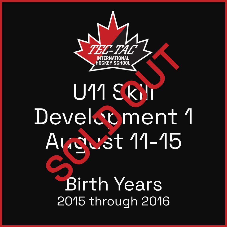 U11 skill development 1 tec tac international hockey school